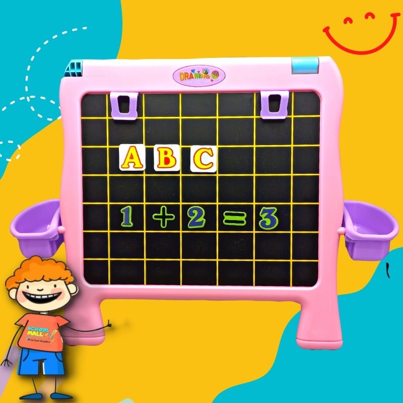 2-in-1 Writing & Drawing Board for Kids