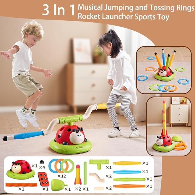 3-in-1 Ladybug Exercise Machine