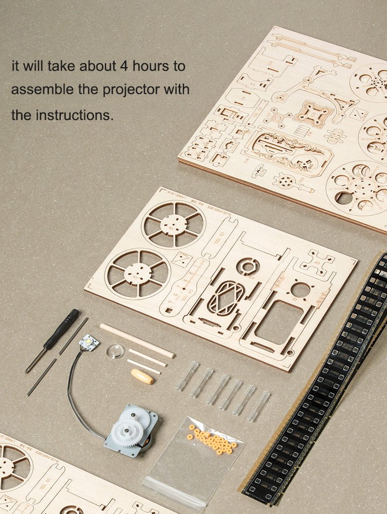 3D Wooden Puzzle Model Children's Toys