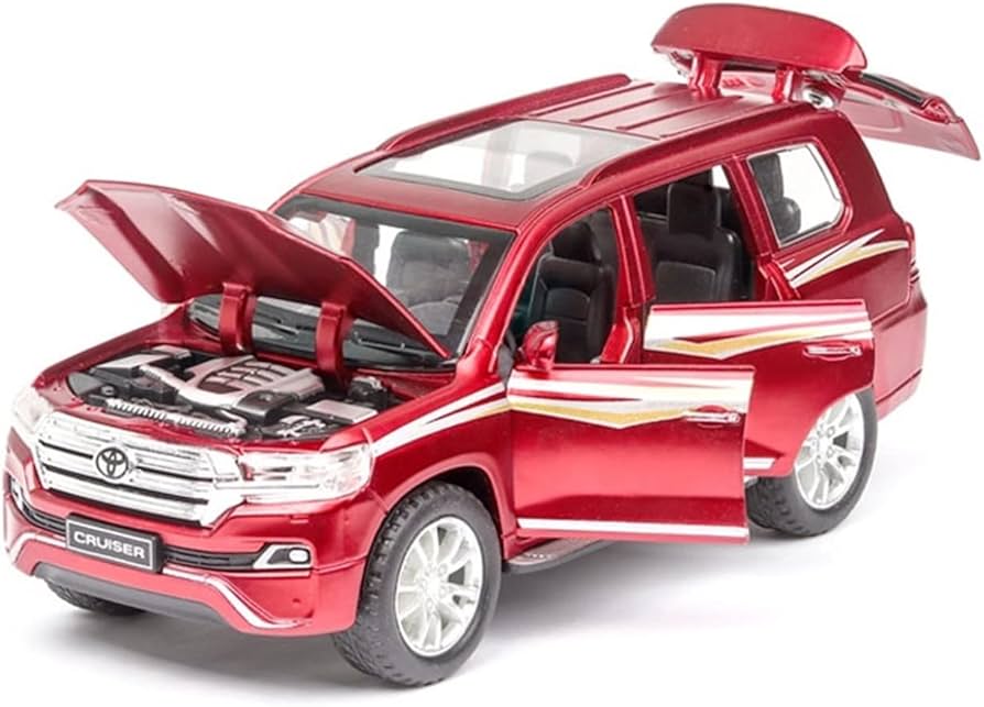 Toyota Land Cruiser™ 1:24 Scale Die-Cast Car – Premium Collectible Model