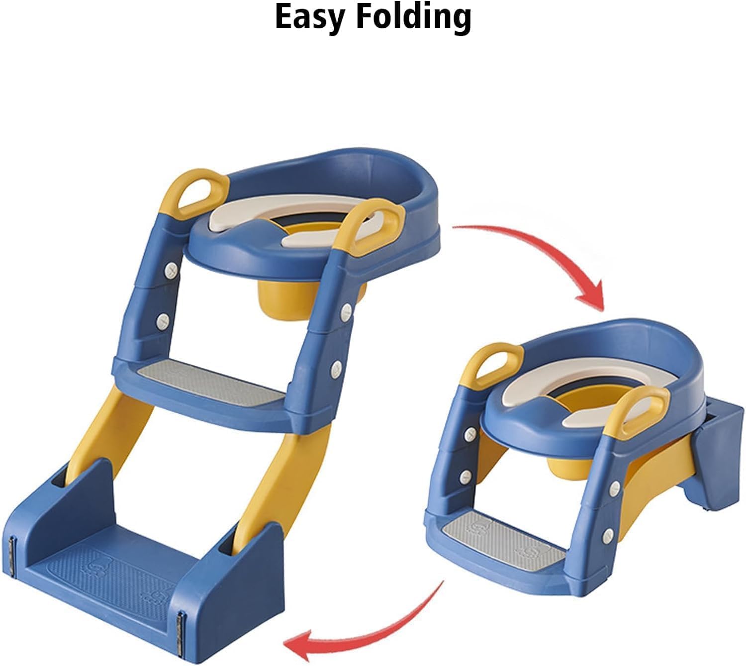 TinyStep™ Kids Adjustable  Toilet Training Ladder Seat
