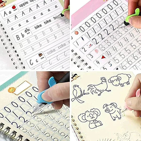 Magic Practice Copybook Set (4 Books)