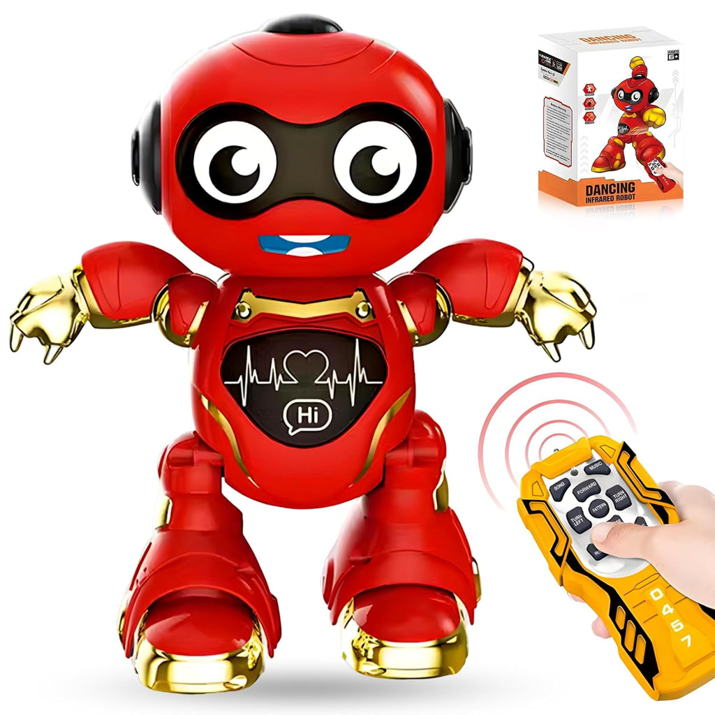 RoboGroove™ RC Robot Toy – Music, Lights & Electric Movement