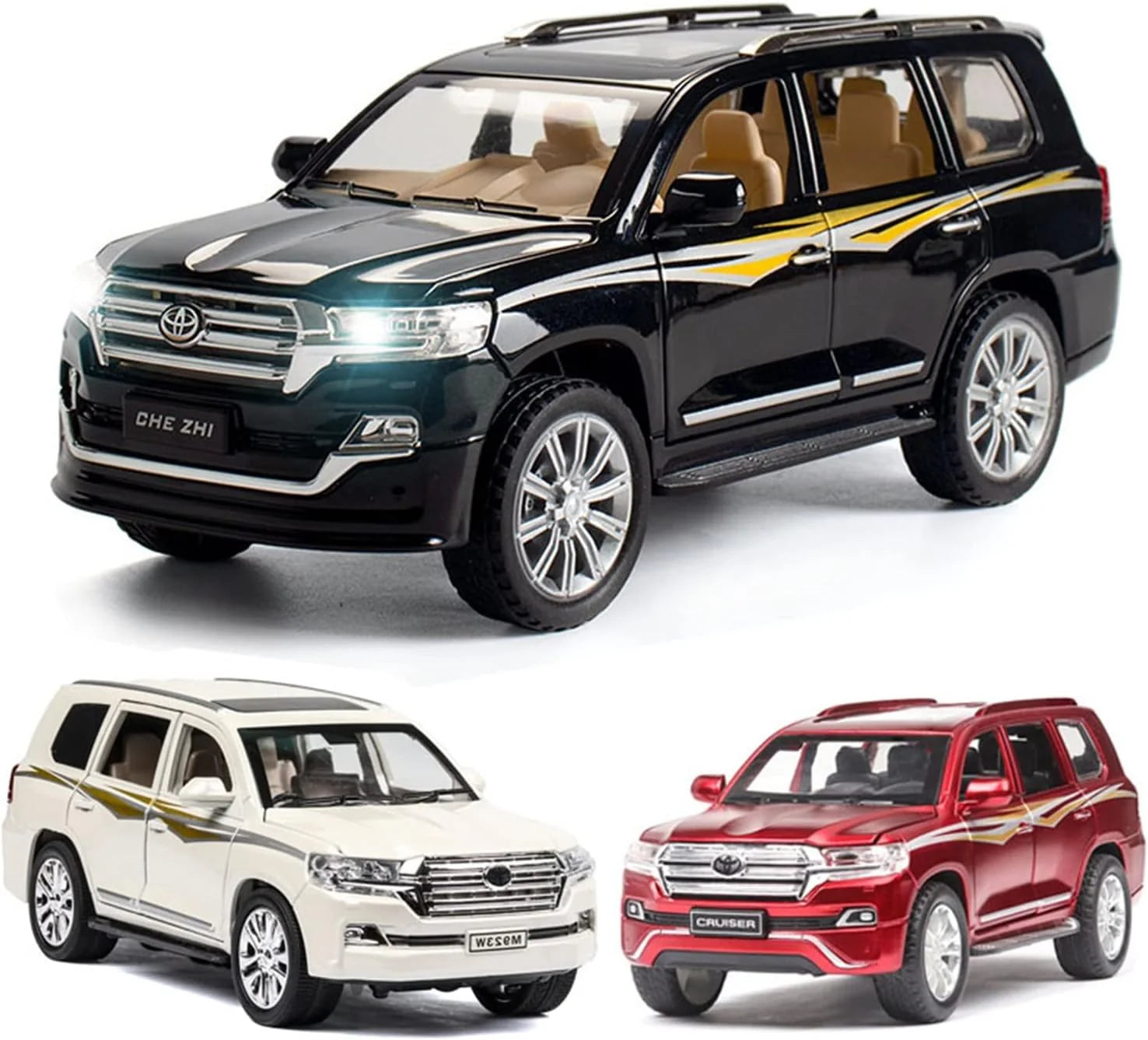 Toyota Land Cruiser™ 1:24 Scale Die-Cast Car – Premium Collectible Model