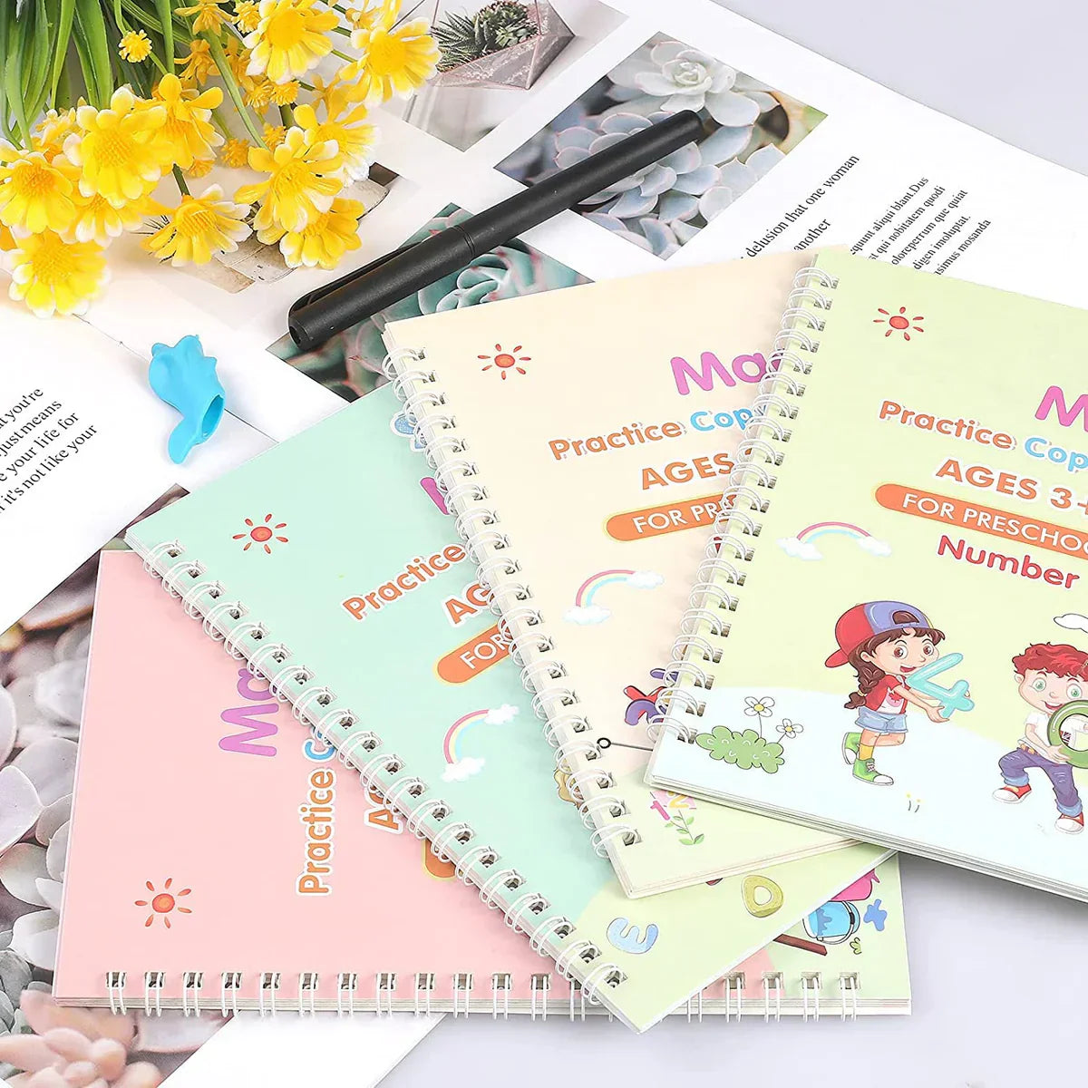Magic Practice Copybook Set (4 Books)