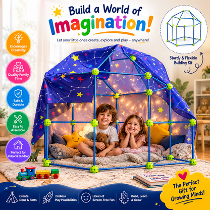 kids fort building kit