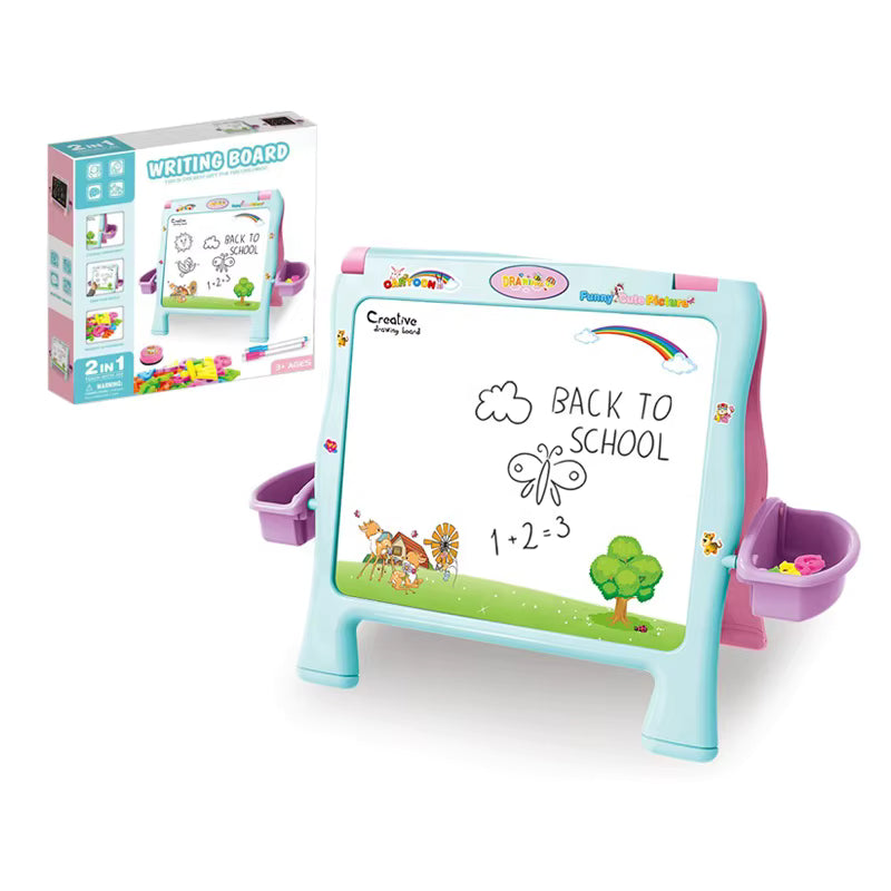 2-in-1 Writing & Drawing Board for Kids