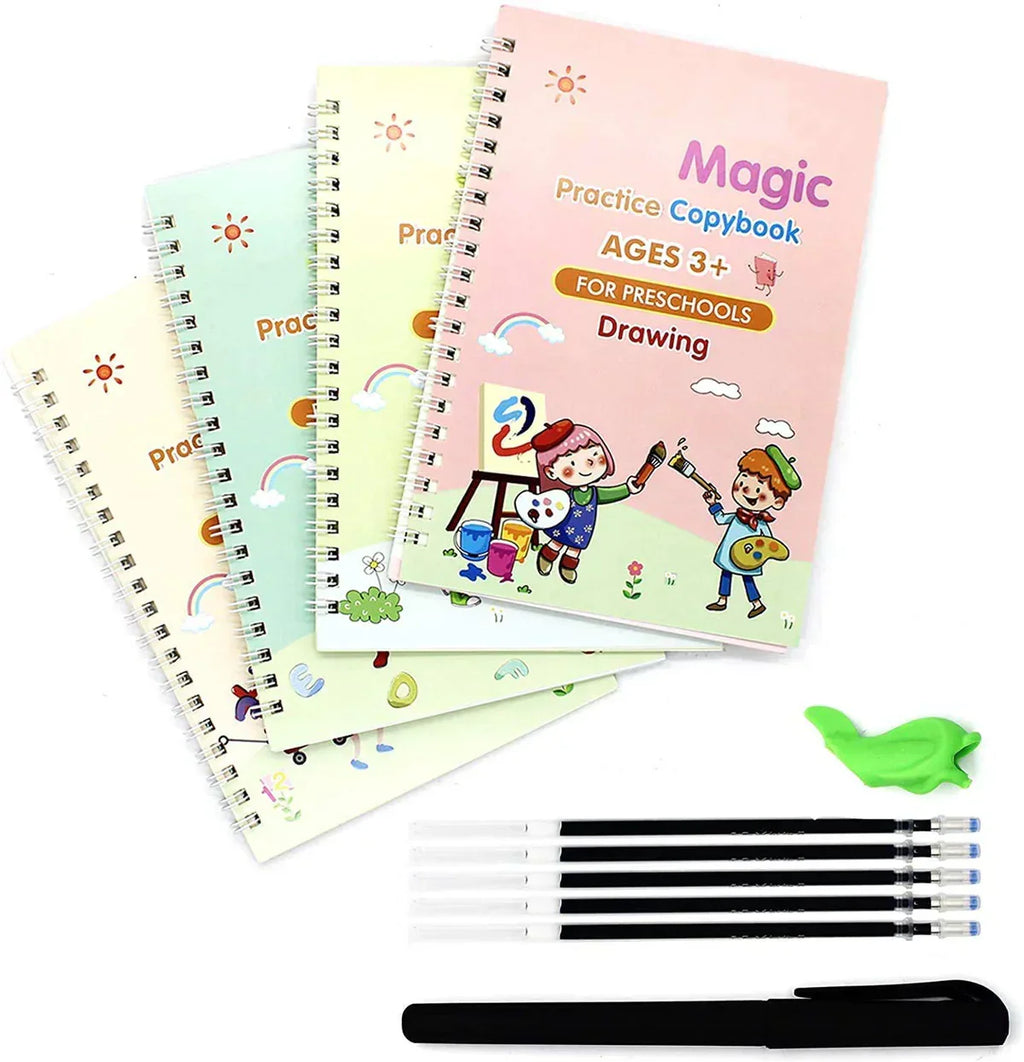 Magic Practice Copybook Set (4 Books)