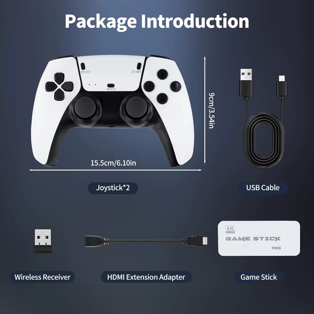 M15 4K Retro Mini Game Console – 20,000 Built-In Games
