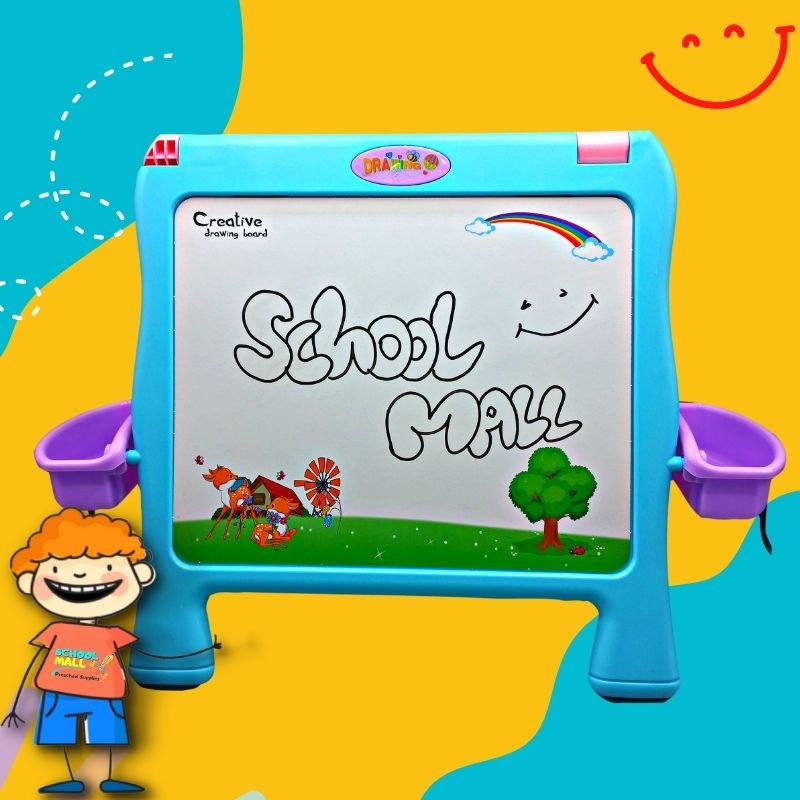 2-in-1 Writing & Drawing Board for Kids