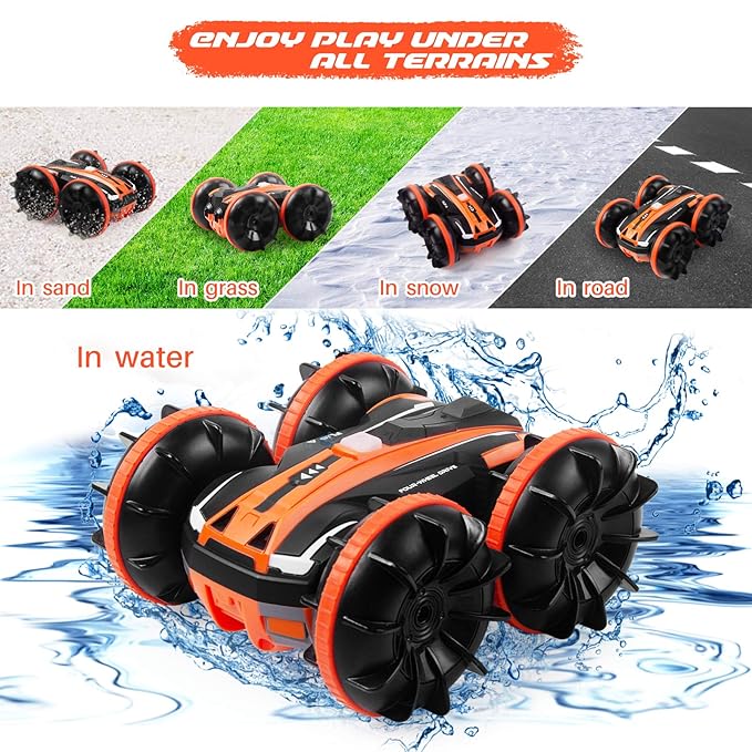 Amphibious - Stunt Vehicle Toy ©