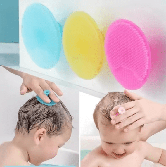 Baby Silicone Bath Brush (JR-6055)