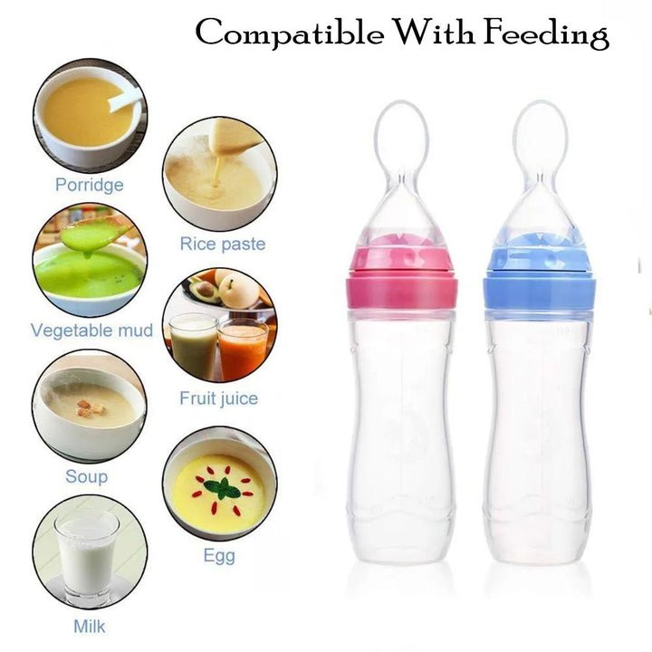 Baby Silicone Spoon Bottle (MHP-068)