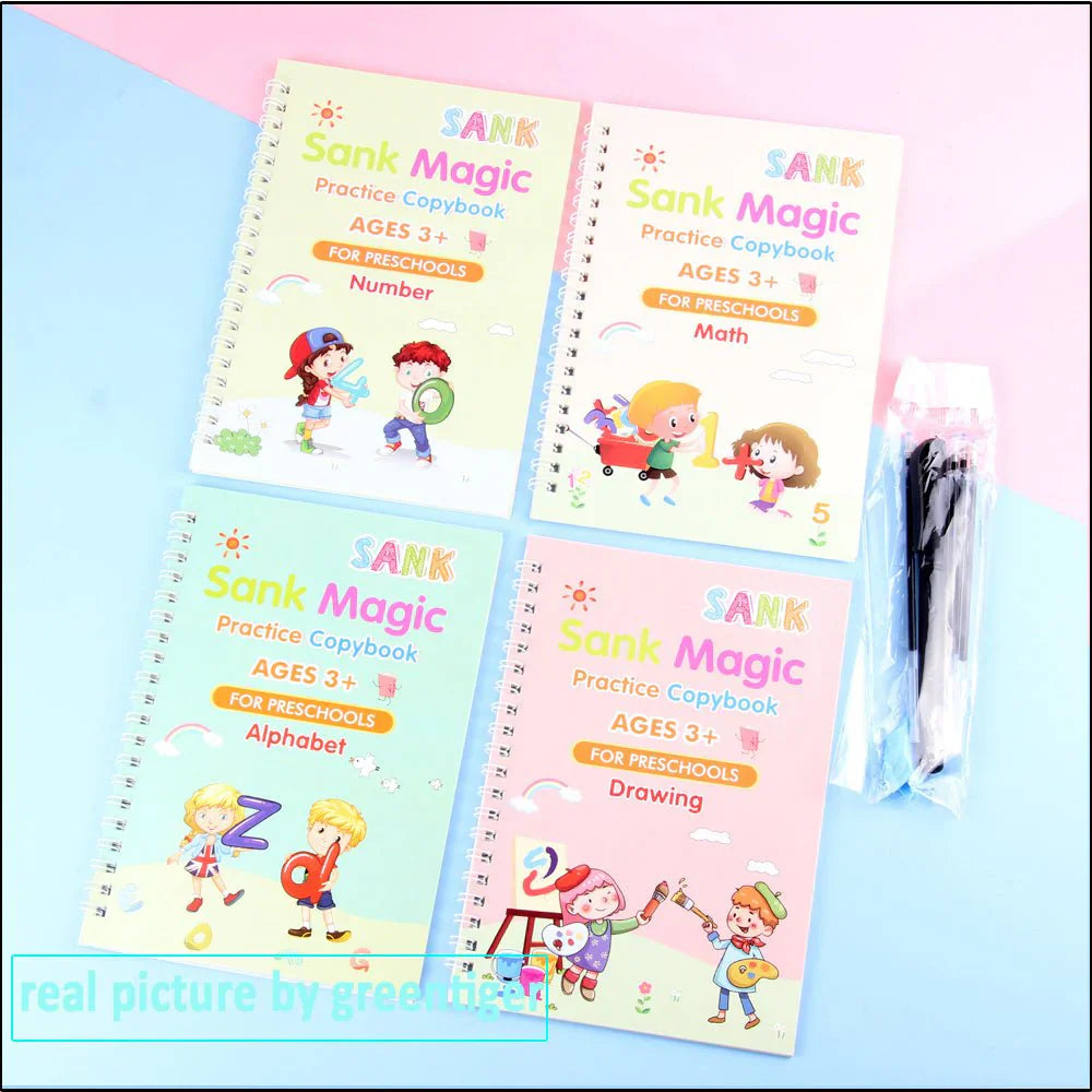 Magic Practice Copybook Set (4 Books)