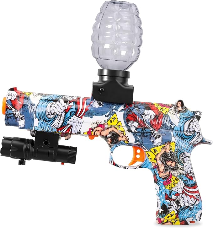 BlastMaster™ Electric Gel Ball Blaster Shooting Gun